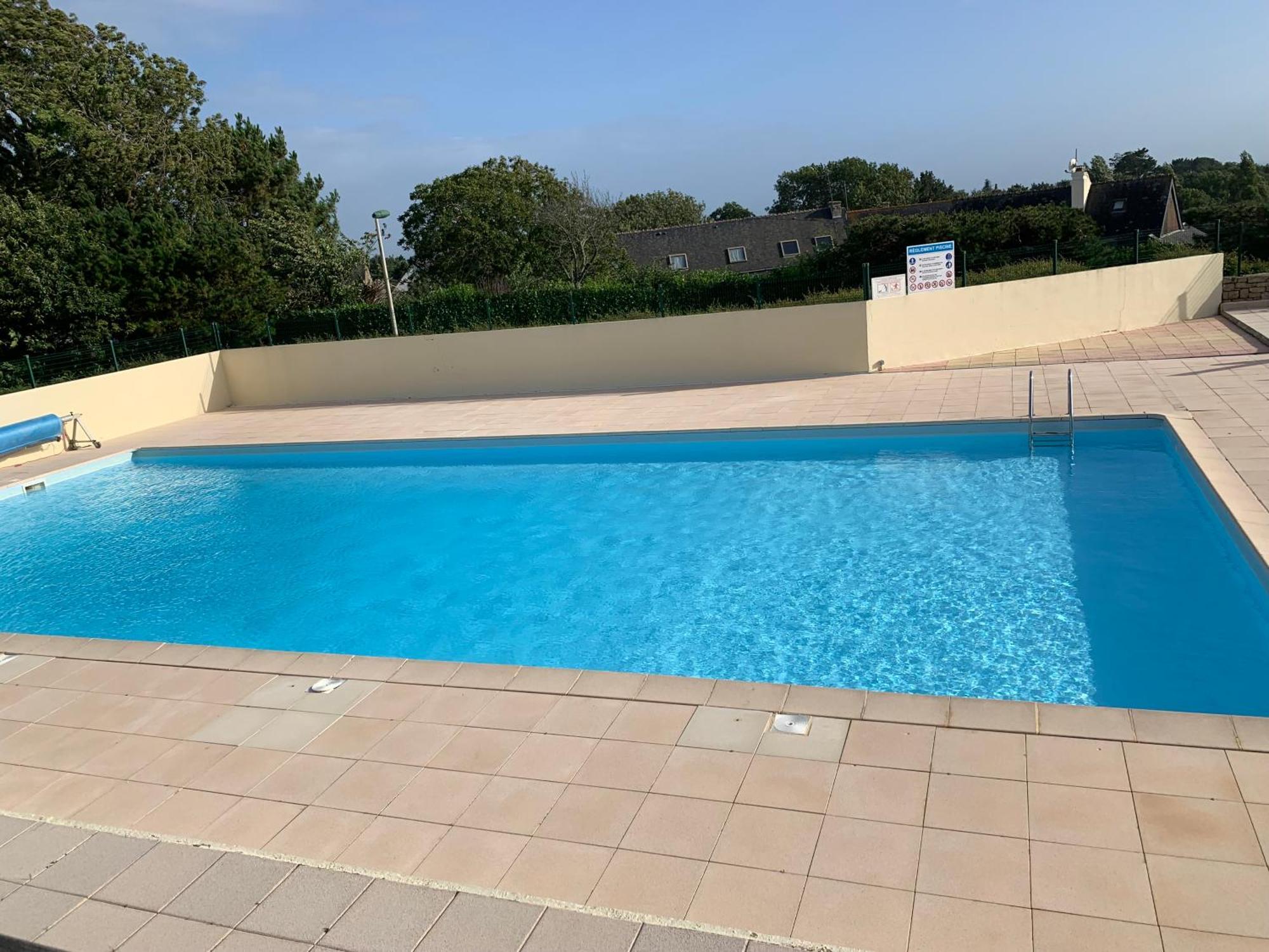 Studio Blue Horizon Vue Mer Guidel-Plage Dış mekan fotoğraf
