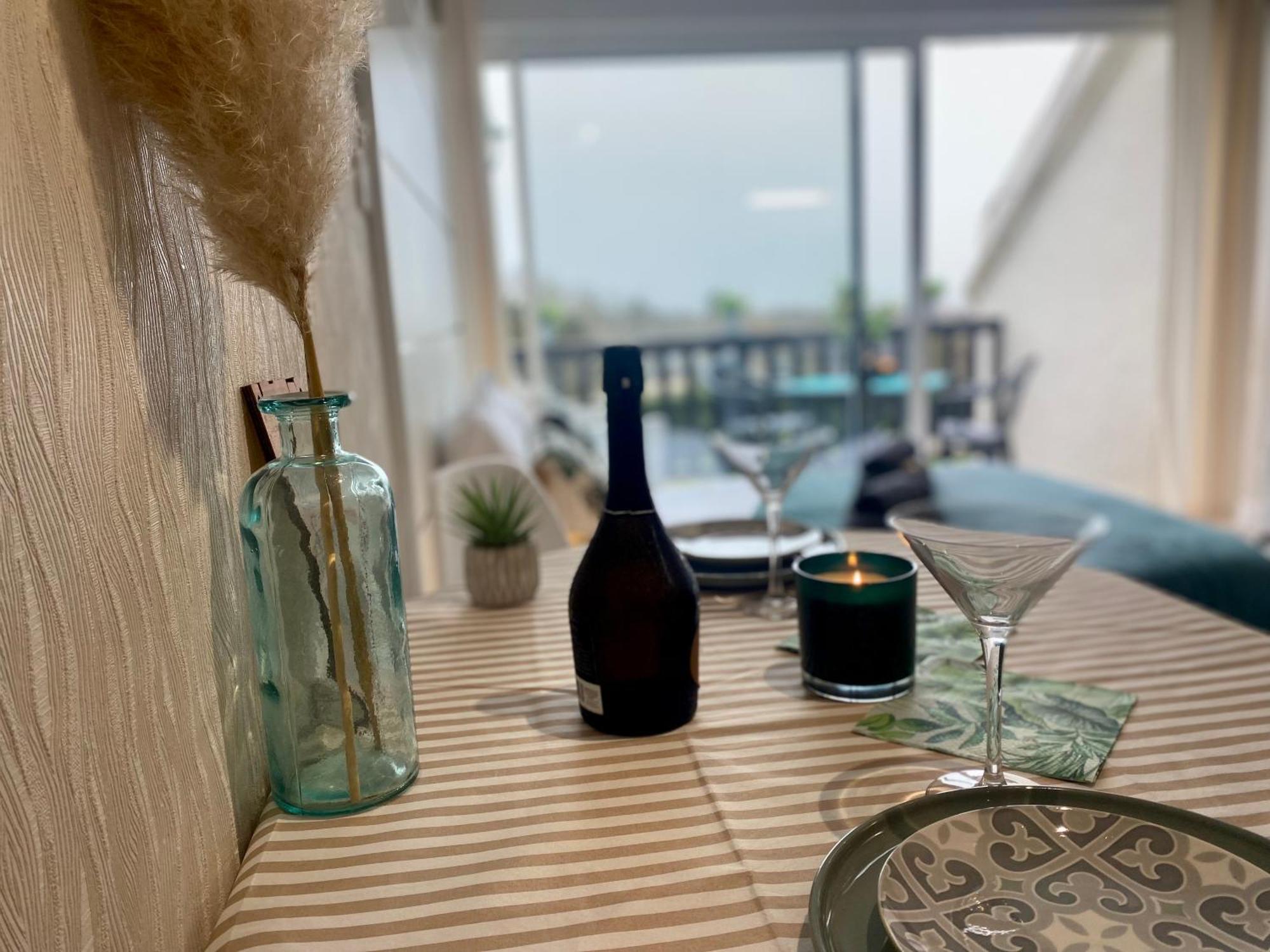 Studio Blue Horizon Vue Mer Guidel-Plage Dış mekan fotoğraf