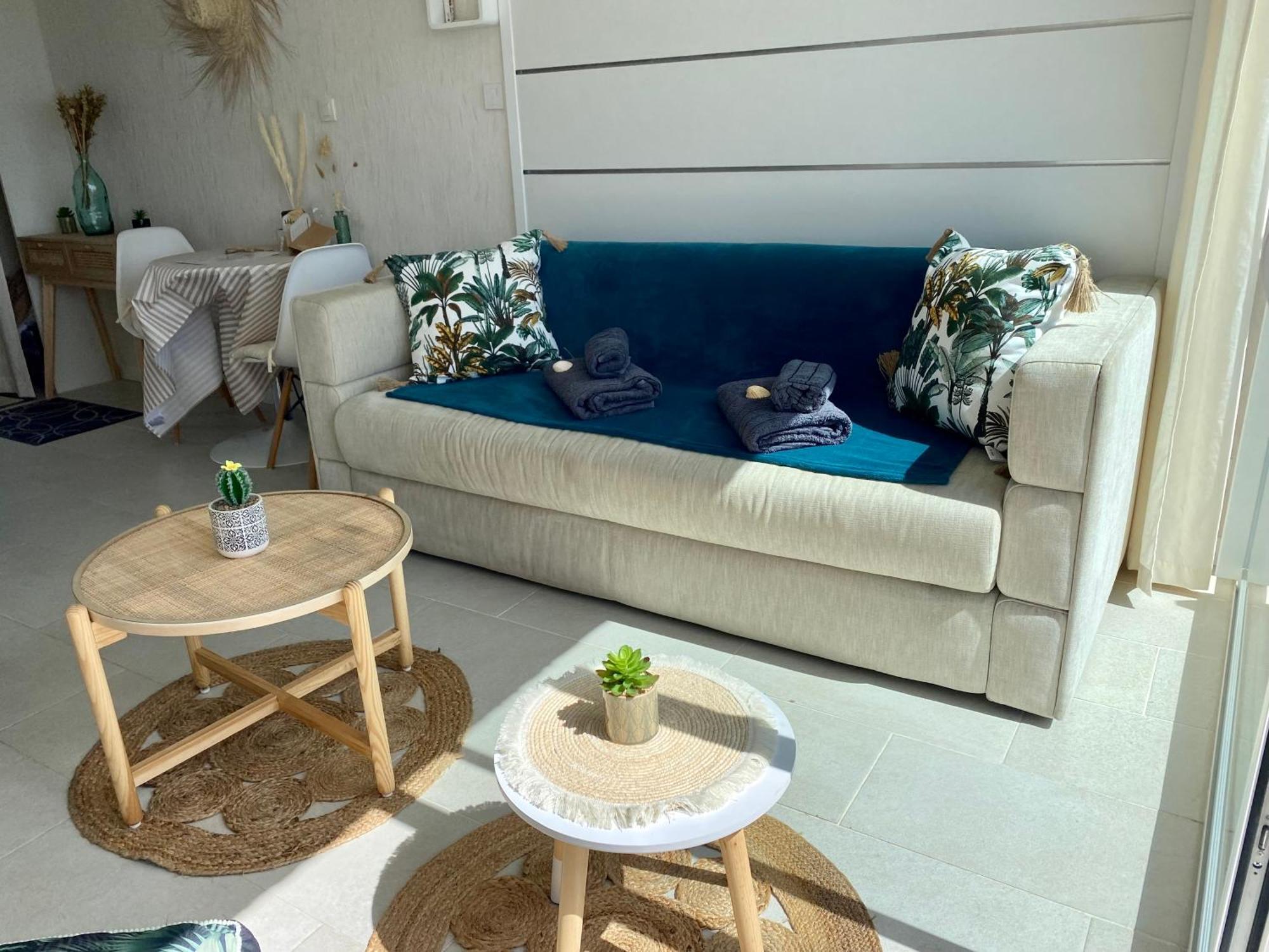 Studio Blue Horizon Vue Mer Guidel-Plage Dış mekan fotoğraf